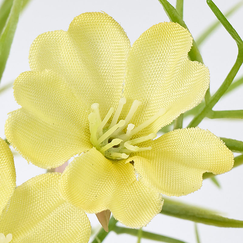 東京堂 造花 ミルブロッサムスプレー イエロー FM2180-4 1本（ご注文単位1本）【直送品】