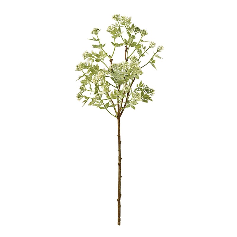 東京堂 造花 ニュアンスカランコエスプレー ホワイト/グリーン FG002361-022 1本(ご注文単位1本)【直送品】