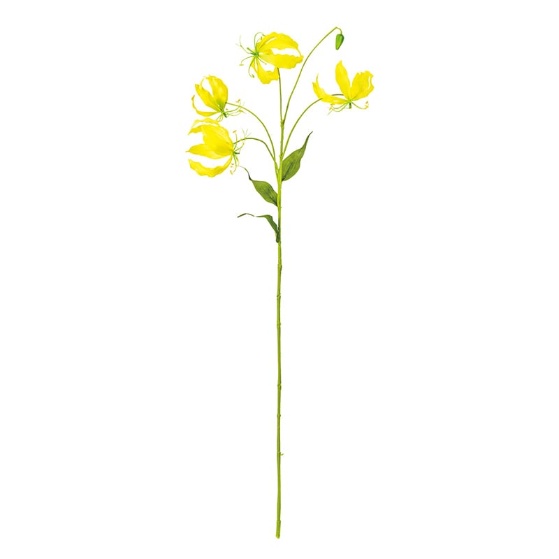 東京堂 造花 ソレイユグロリオサ イエロー FM008048-004 1本（ご注文単位1本）【直送品】