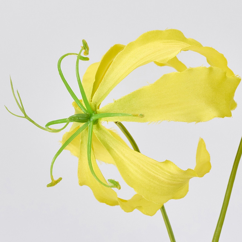 東京堂 造花 ソレイユグロリオサ イエロー FM008048-004 1本(ご注文単位1本)【直送品】