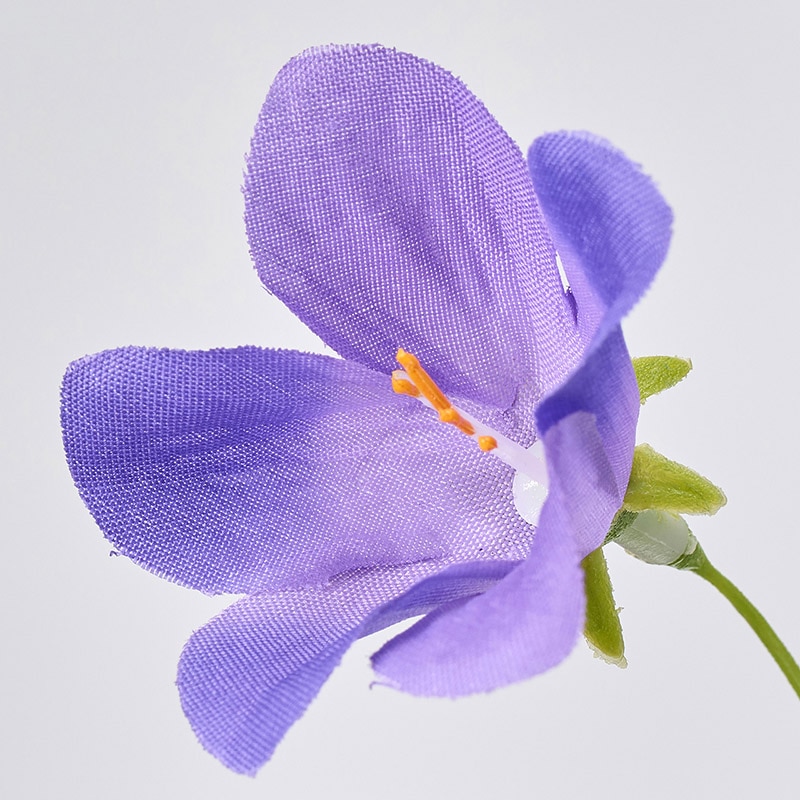 東京堂 造花 シャンテカンパヌラ パープル FM004537-017 1本(ご注文単位1本)【直送品】