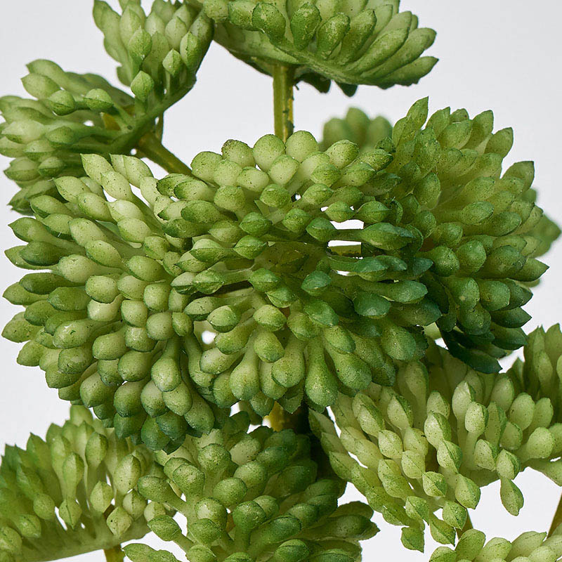 東京堂 造花 セダムブッシュ グリーン FG001975-024 1本(ご注文単位1本)【直送品】