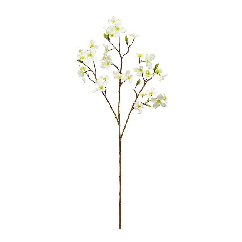 東京堂 造花 パルファン花みずき ホワイト FM004722-001 1本（ご注文単位1本）【直送品】