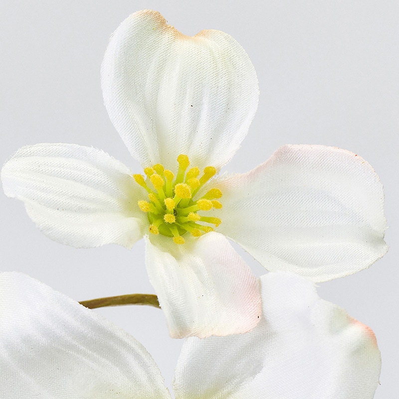 東京堂 造花 パルファン花みずき ホワイト FM004722-001 1本(ご注文単位1本)【直送品】