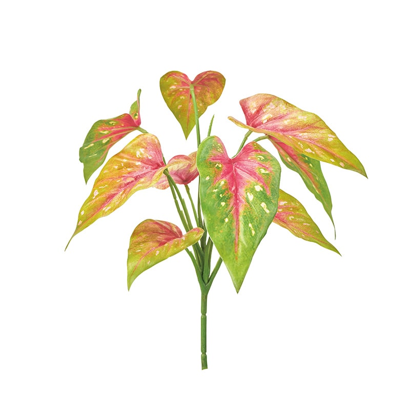 東京堂 造花 ルビーカラジュームブッシュ レッド/グリーン FG002951 1本（ご注文単位1本）【直送品】