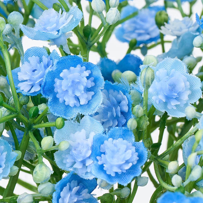 東京堂 造花 レナジプソバンドル ブルー FM003005-005 1束（ご注文単位1束）【直送品】