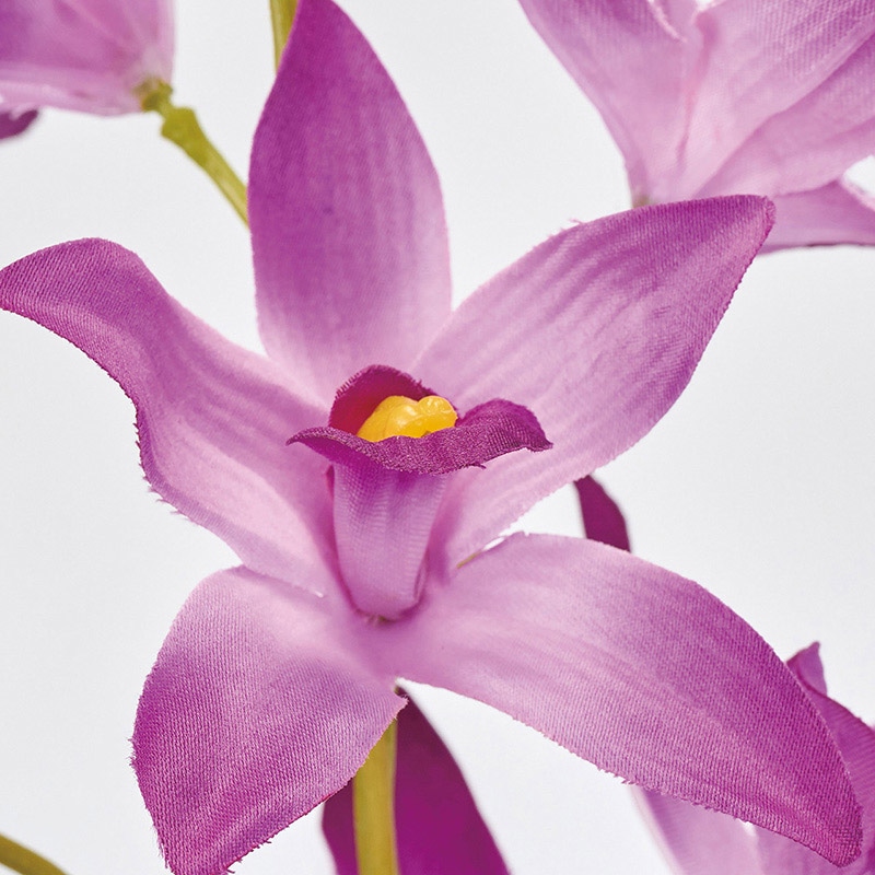 東京堂 造花 シャルマンオーキッド パープル FM001349-017 1本(ご注文単位1本)【直送品】