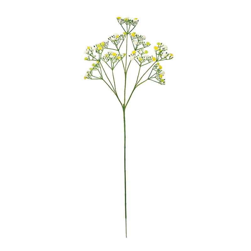 東京堂 造花 キャンディジプソ イエロー/グリーンミックス FM002076-104 1本(ご注文単位1本)【直送品】