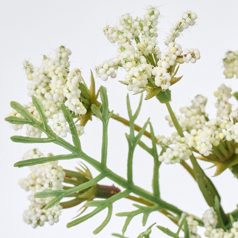 東京堂 造花 パフィレースフラワー クリーム FM002075-001 1本(ご注文単位1本)【直送品】