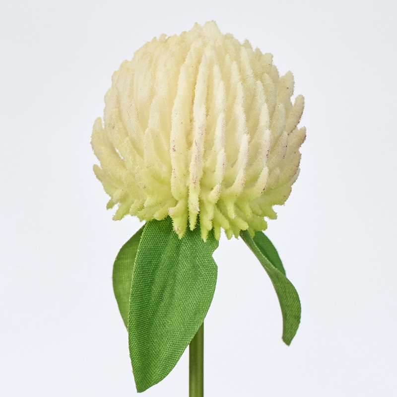 東京堂 造花 千日紅 クリームグリーン FM1167-1 1本(ご注文単位1本)【直送品】