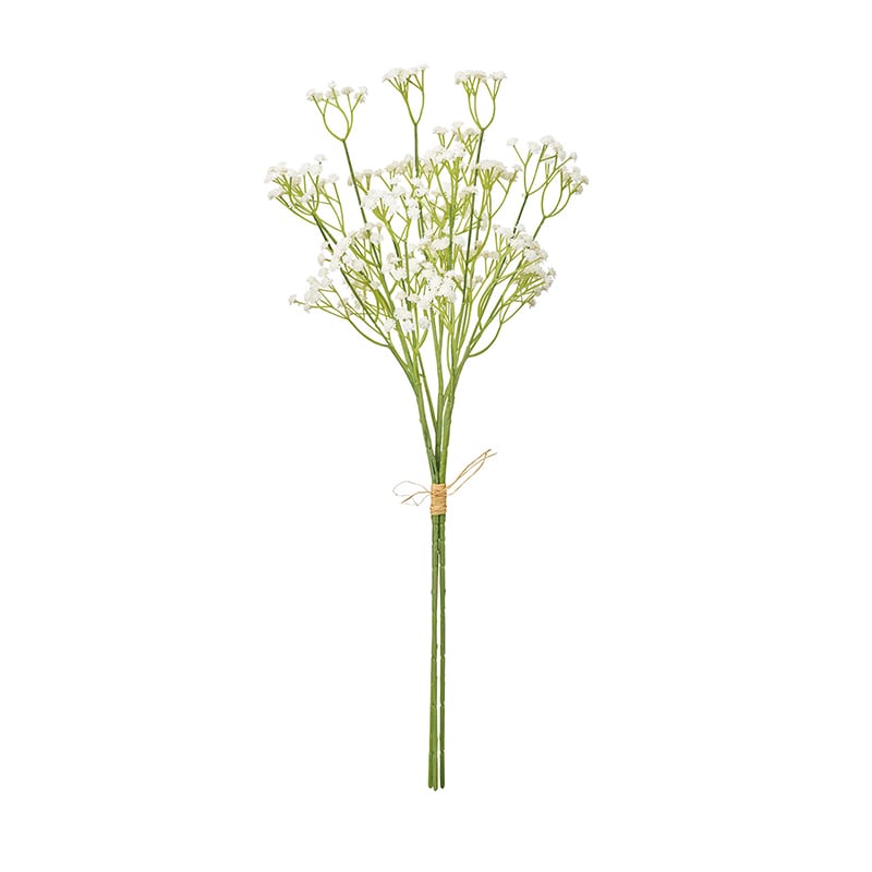 東京堂 造花 クレールジプソバンドル ホワイト FM001586-001 1束(ご注文単位1束)【直送品】