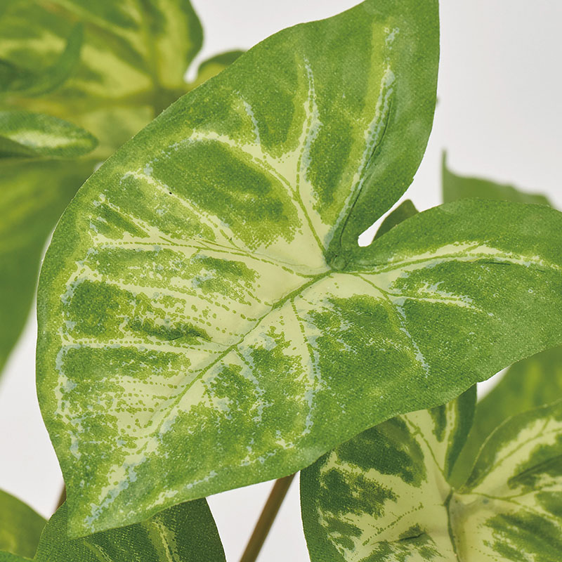 東京堂 造花 シンゴニュームミニポット グリーン FZ009196 1個(ご注文単位1個)【直送品】