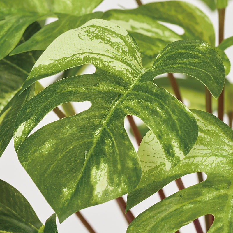 東京堂 造花 スプリットフィロミニポット グリーン FZ009197 1個（ご注文単位1個）【直送品】