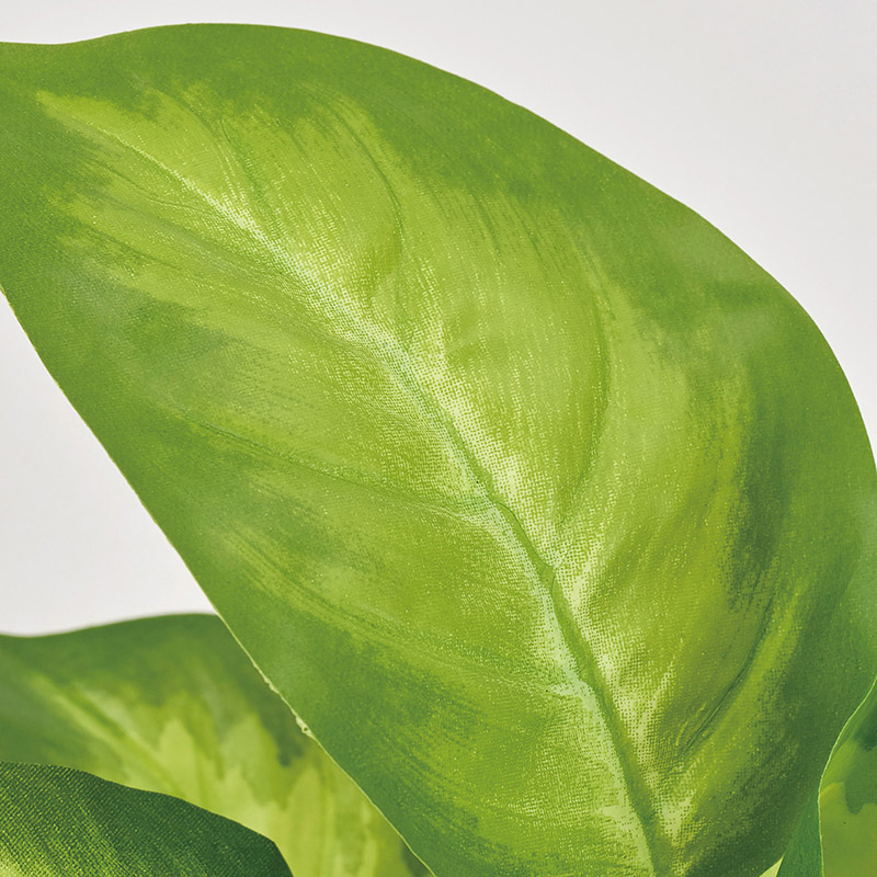 東京堂 造花 ディフェンバキアミニポット グリーン FZ009175 1個(ご注文単位1個)【直送品】