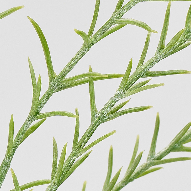 東京堂 造花 パウダーローズマリースプレー グレー/グリーン FG009944 1本（ご注文単位1本）【直送品】