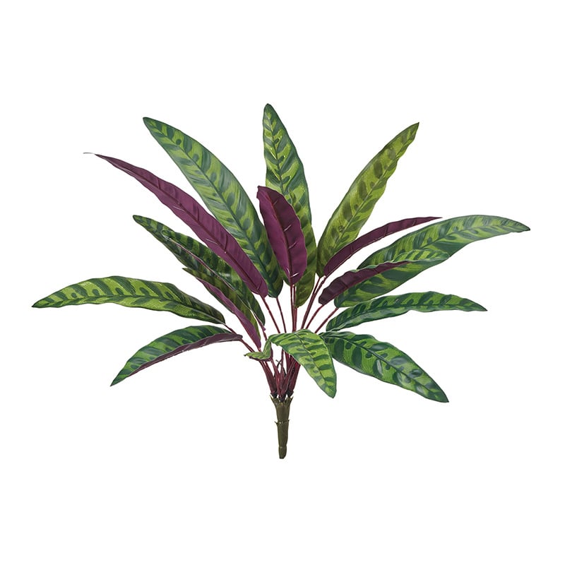 東京堂 造花 ピーコックカラテアブッシュ レッド/グリーン FG008945 1本（ご注文単位1本）【直送品】