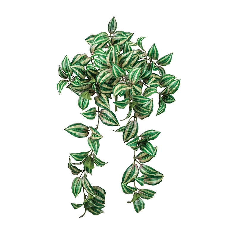 東京堂 造花 難燃ゼブリナバイン グリーン/パープル FG612510 1本（ご注文単位1本）【直送品】