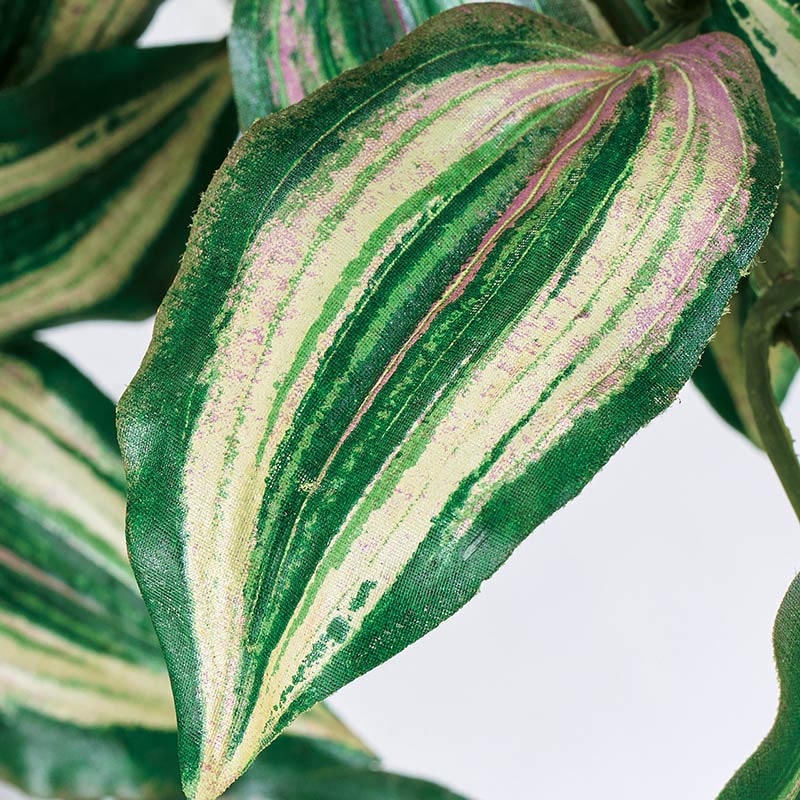 東京堂 造花 難燃ゼブリナバイン グリーン/パープル FG612510 1本（ご注文単位1本）【直送品】