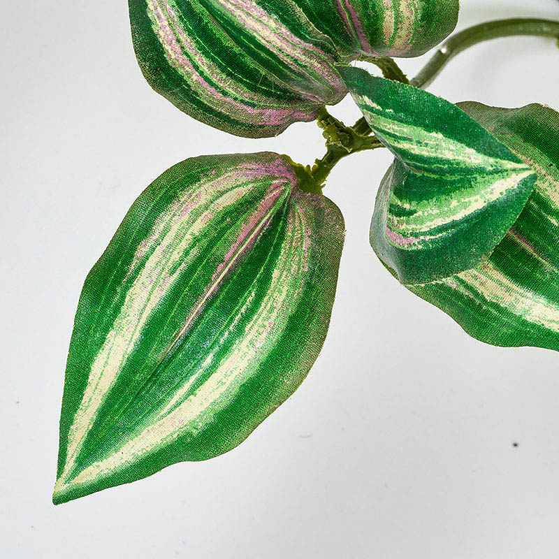 東京堂 造花 難燃ゼブリナガーランド グリーン/パープル FG612511 1本(ご注文単位1本)【直送品】