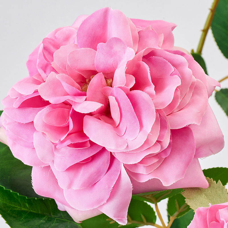 東京堂 造花 ダマスクスプレーローズ ダマスクピンク FM000379-052 1本(ご注文単位1本)【直送品】