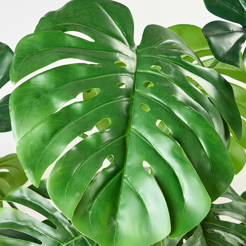 東京堂 造花 モンステラジョイントポット グリーン FG001550 1個（ご注文単位1個）【直送品】