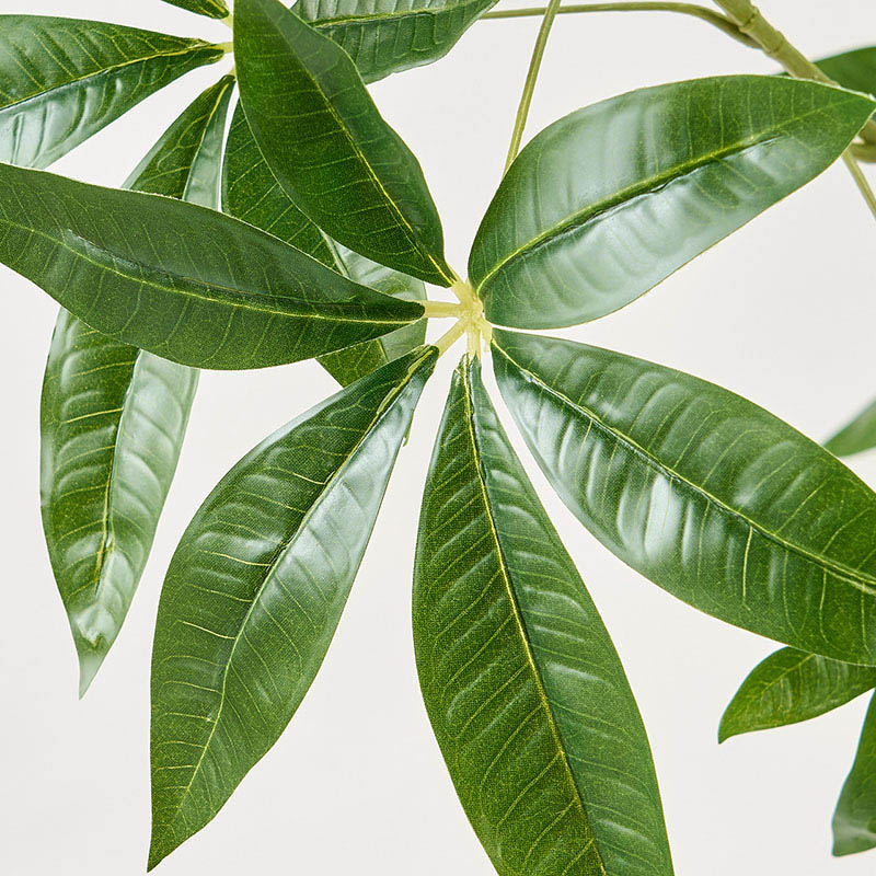 東京堂 造花 パキラグランデポット グリーン FG001554 1個（ご注文単位1個）【直送品】