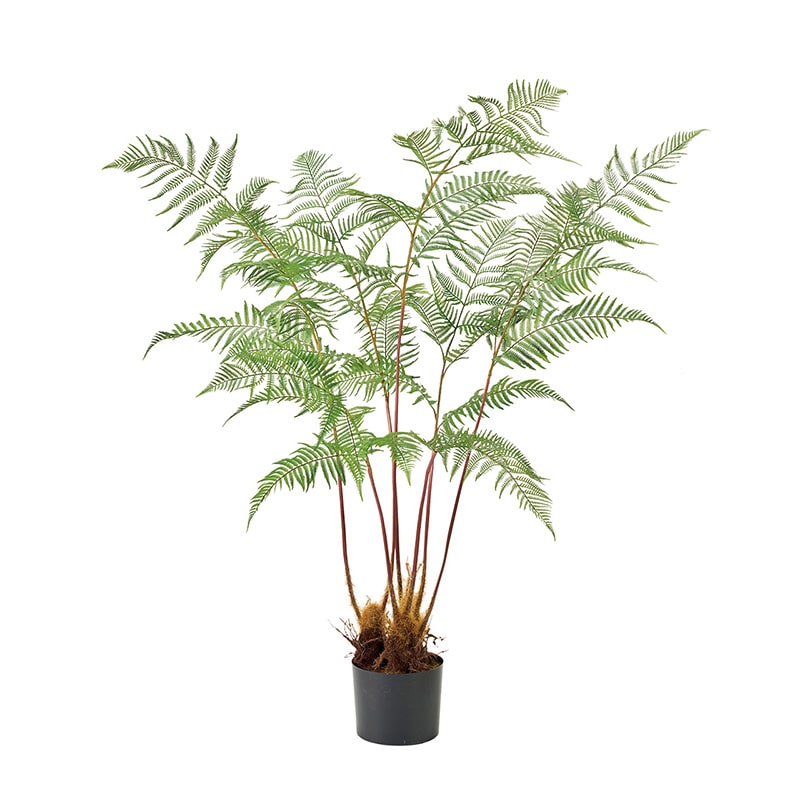 東京堂 造花 ワイルドシダポット グリーン FG000930 1個（ご注文単位1個）【直送品】