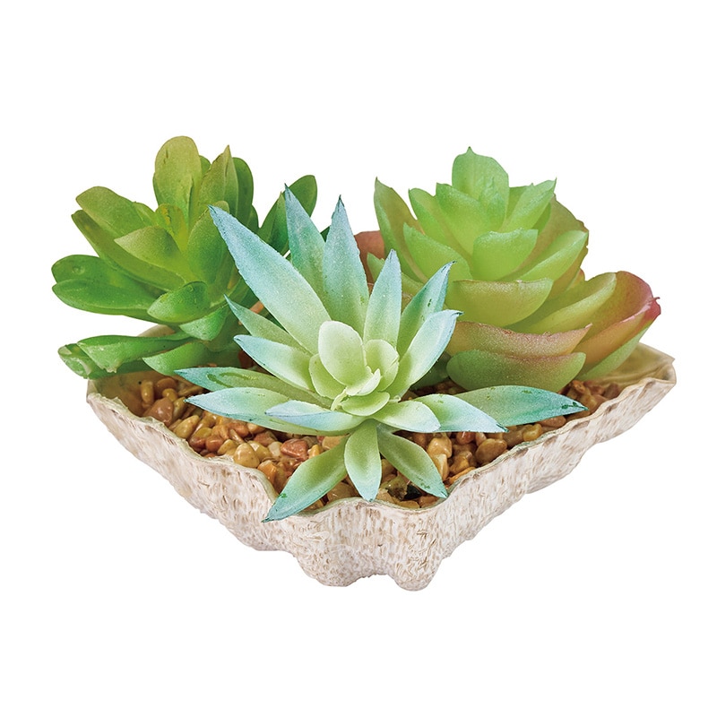 東京堂 造花 シェルプランツ 光触媒加工 グリーン ZV001099 1個（ご注文単位1個）【直送品】