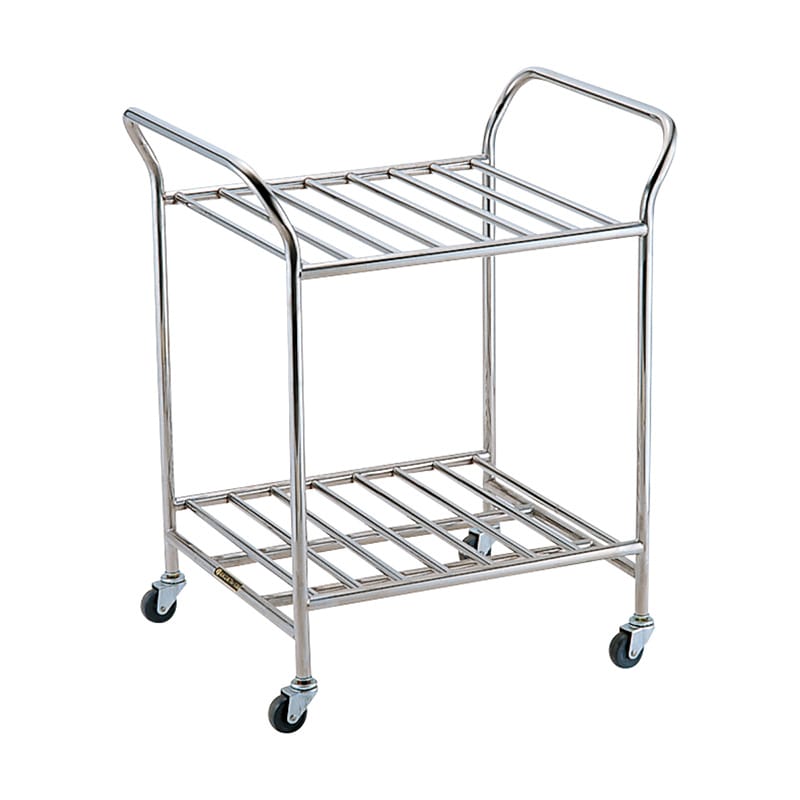 エムテートリマツ MT　18-8　まな板立 7枚立て　キャスター付 031212001 1個（ご注文単位1個）【直送品】