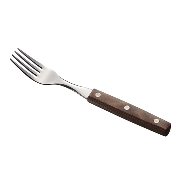 エムテートリマツ 木柄 ステーキフォーク 35411002 1本（ご注文単位1本）【直送品】