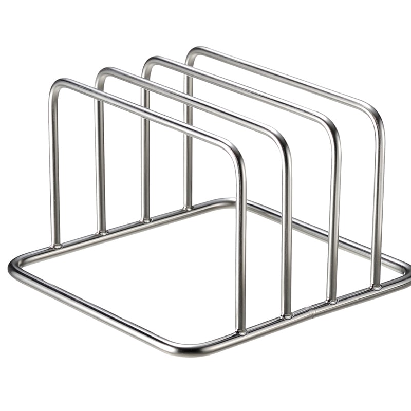 エムテートリマツ MT　18-8　コンパクトまな板立て 3枚立て 031665030 1個（ご注文単位1個）【直送品】