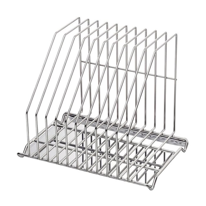 エムテートリマツ まな板スタンド 10枚立 31214002 1個（ご注文単位1個）【直送品】