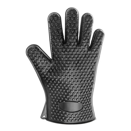 エムテートリマツ MTI　シリコングローブ ブラック 056356001 1個（ご注文単位1個）【直送品】