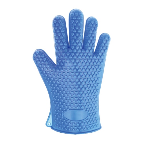エムテートリマツ MTI　シリコングローブ ブルー 056356002 1枚（ご注文単位1枚）【直送品】