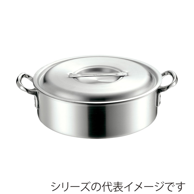 エムテートリマツ MTI　プロガスト　アルミ外輪鍋　目盛付 36cm 043353036 1個（ご注文単位1個）【直送品】