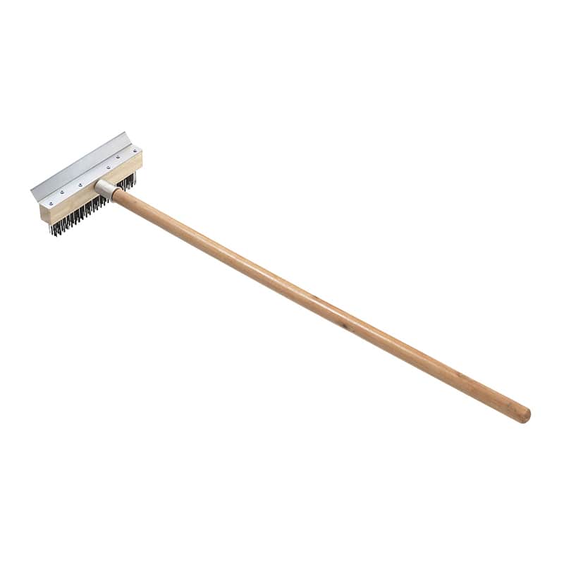 エムテートリマツ MTI　ピザオーブンブラシ 柄付 027712001 1個（ご注文単位1個）【直送品】