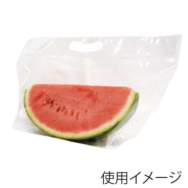 精工 手抜きポリ袋 スタンドパック35 スイカ 中 50枚/袋(ご注文単位20袋)【直送品】