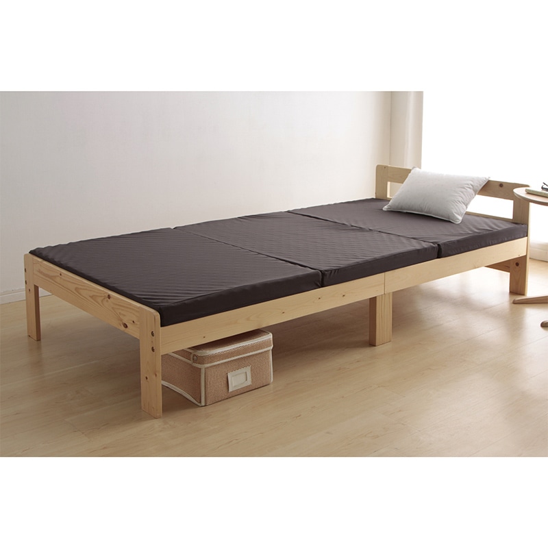 アイリスオーヤマ マットレス　三つ折り　2層式 厚さ6.5cm　シングル MTRN-S 1枚（ご注文単位1枚）【直送品】