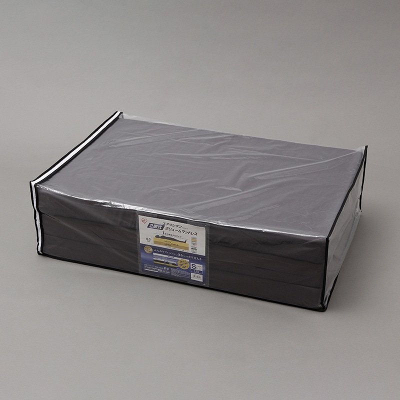 アイリスオーヤマ マットレス 三つ折り 2層式 厚さ8.3cm シングル MTRV-S 1枚(ご注文単位1枚)【直送品】