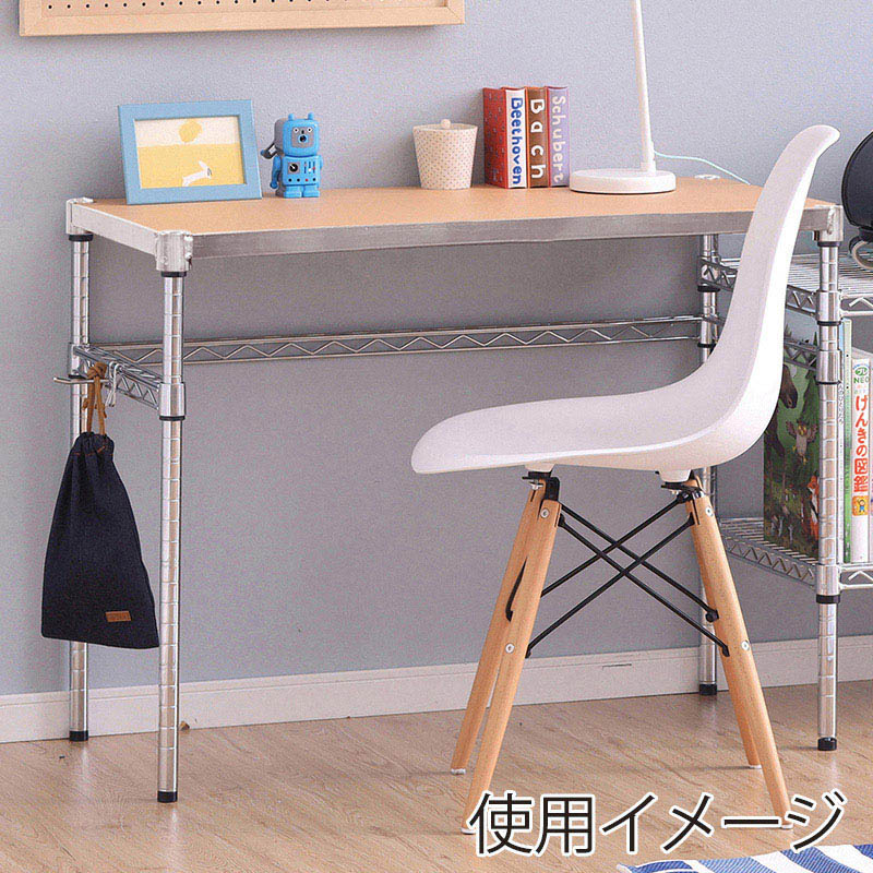 アイリスオーヤマ メタルラックパーツ　コの字バー 幅91cm MR-91BK 1個（ご注文単位1個）【直送品】