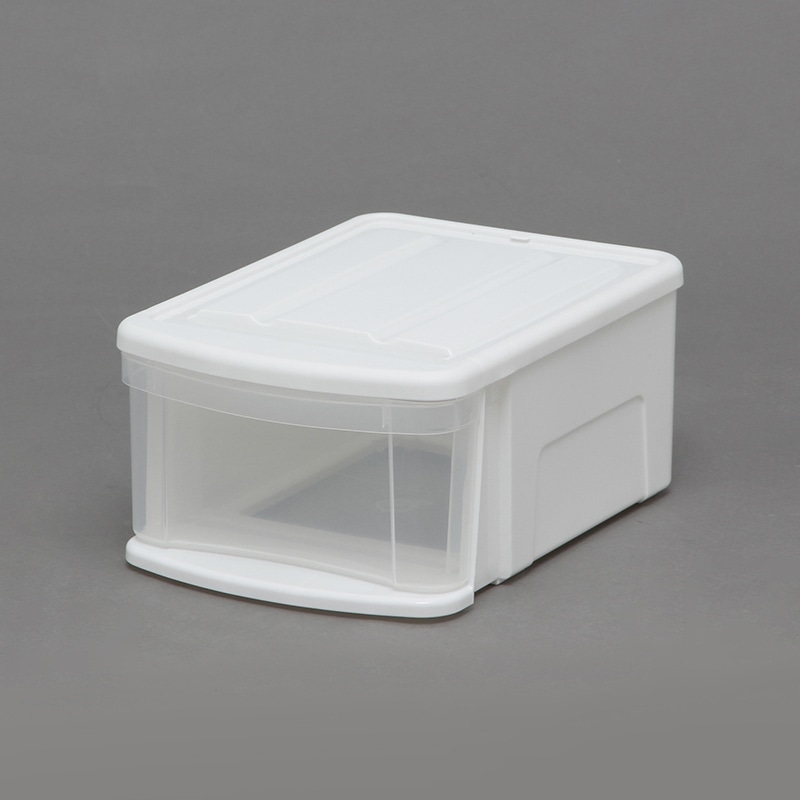 アイリスオーヤマ チェストI　SSS ホワイト／クリア  1台（ご注文単位6台）【直送品】