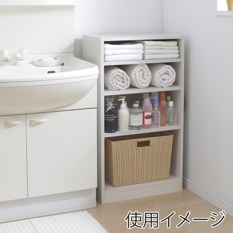 アイリスオーヤマ スペースフィットラック 50×90 オフホワイト S-SFR9050 1台(ご注文単位1台)【直送品】