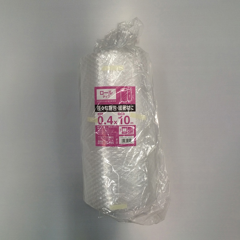 アイリスオーヤマ エアクッション ロールタイプ 400mm×10m M-AC410 1個(ご注文単位1個)【直送品】
