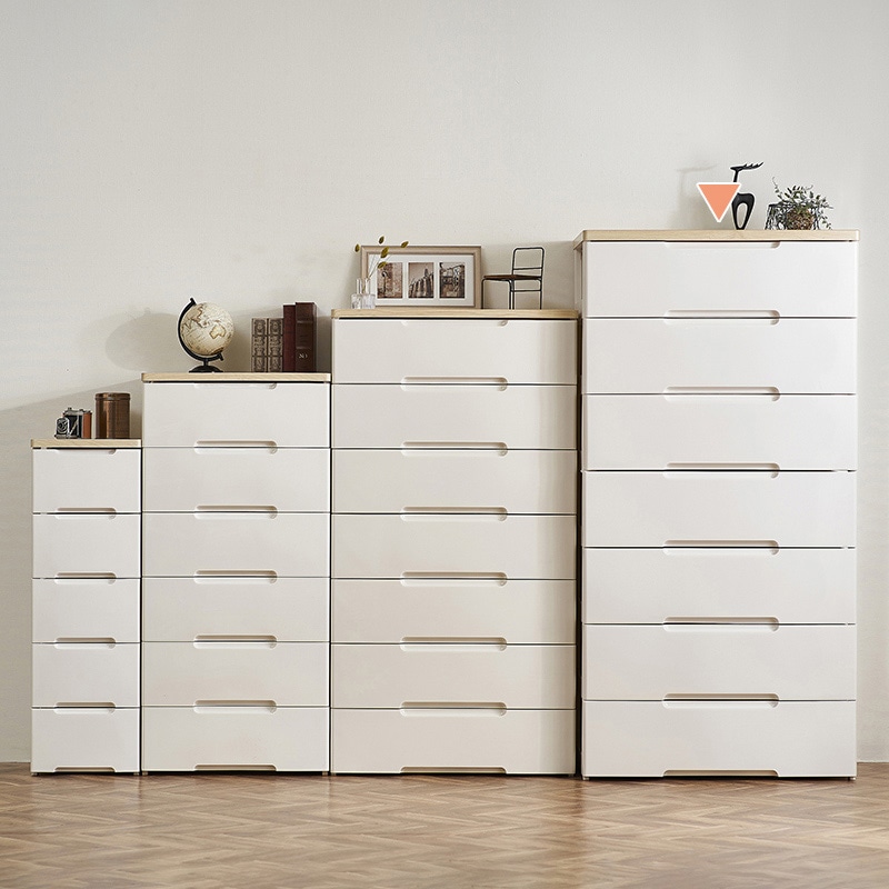 アイリスオーヤマ ウッドトップチェスト 幅80.5cm 7段 ホワイト HG-807 1台(ご注文単位1台)【直送品】