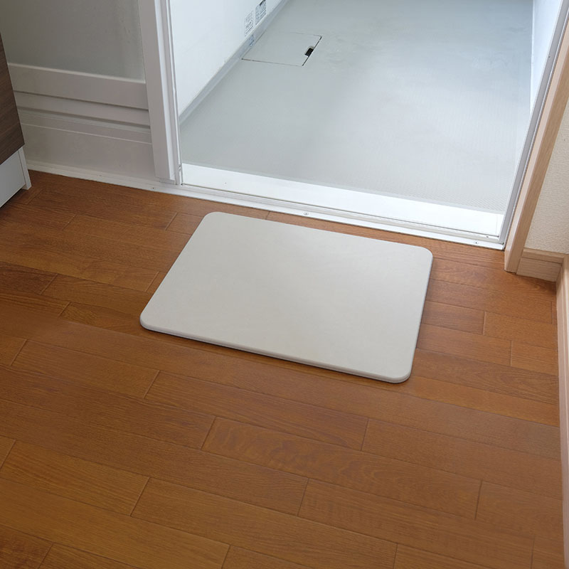 アイリスオーヤマ 速乾快適バスマット MSKBM-4535 524183 1枚(ご注文単位1枚)【直送品】