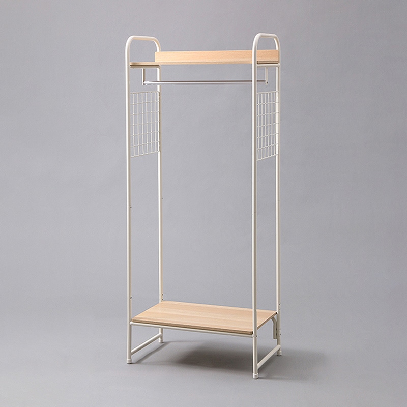 アイリスオーヤマ スタイルハンガー 2WAYタイプ プレミアム メッシュパネル付 ホワイト PI-B4 1台(ご注文単位1台)【直送品】