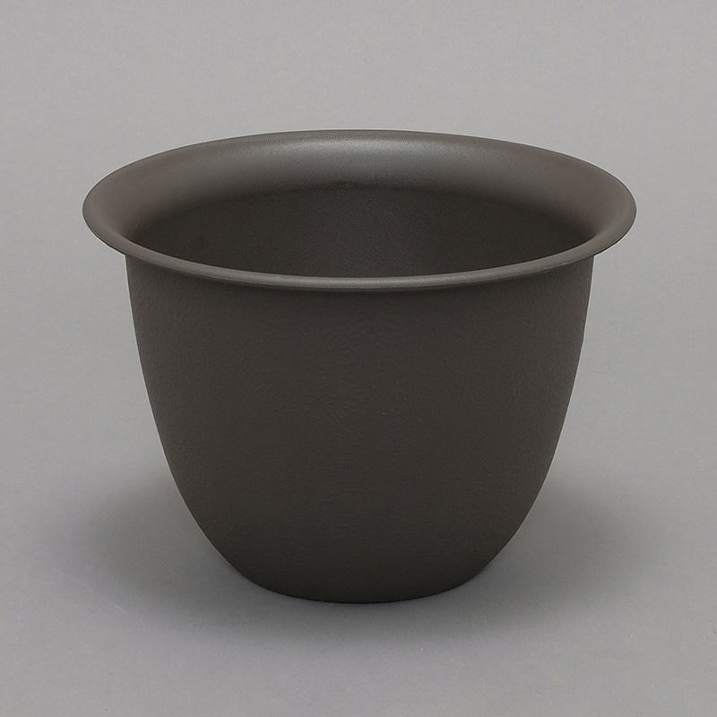 アイリスオーヤマ セレナポット 8号　グレイッシュブラウン  1個（ご注文単位1個）【直送品】