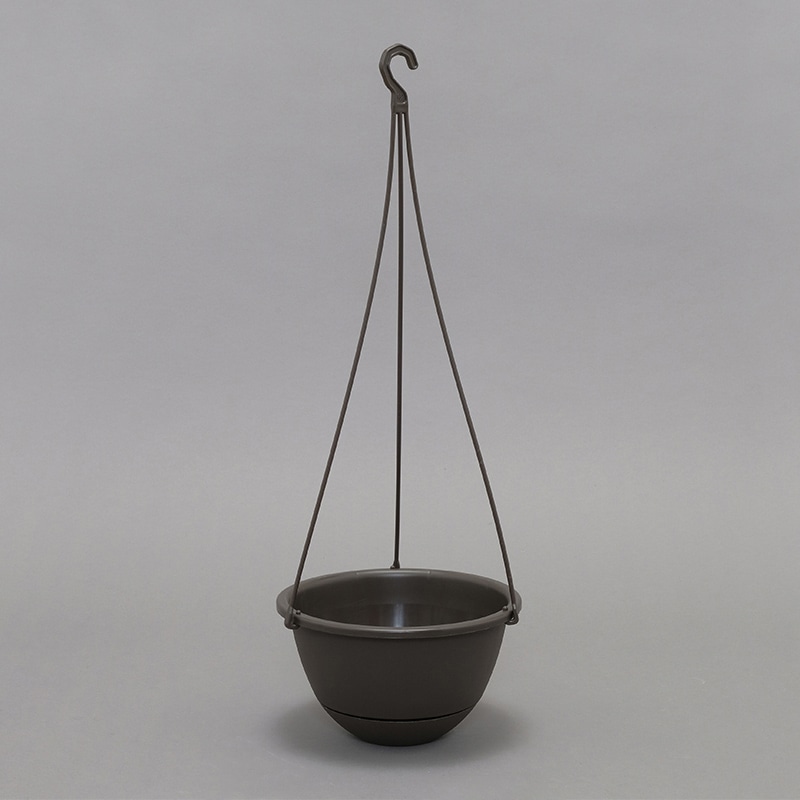 アイリスオーヤマ 吊鉢 7号　グレイッシュブラウン  1個（ご注文単位1個）【直送品】