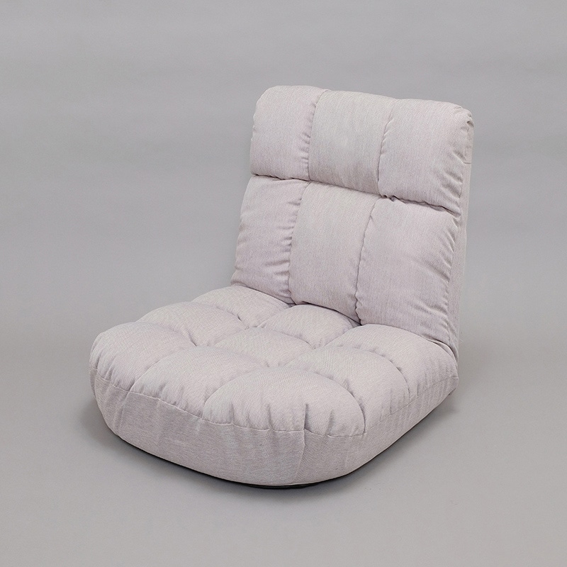 アイリスオーヤマ 座椅子　ポケットコイル　広座面 グレー PCC-700 1個（ご注文単位1個）【直送品】