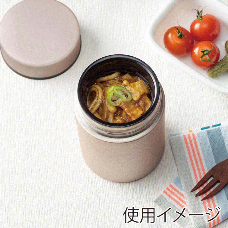 アイリスオーヤマ ステンレスケータイ フードジャー 300ml ゴールド SFJ-300 1個(ご注文単位1個)【直送品】